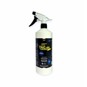 TAG.ex graffitin-, tussin- ja liimanpoistoaine 1l spray 2kpl